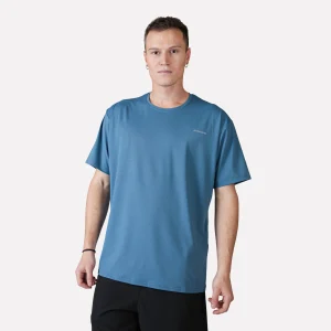 Polera Deportiva Hombre Dinámica Dry Core Azul