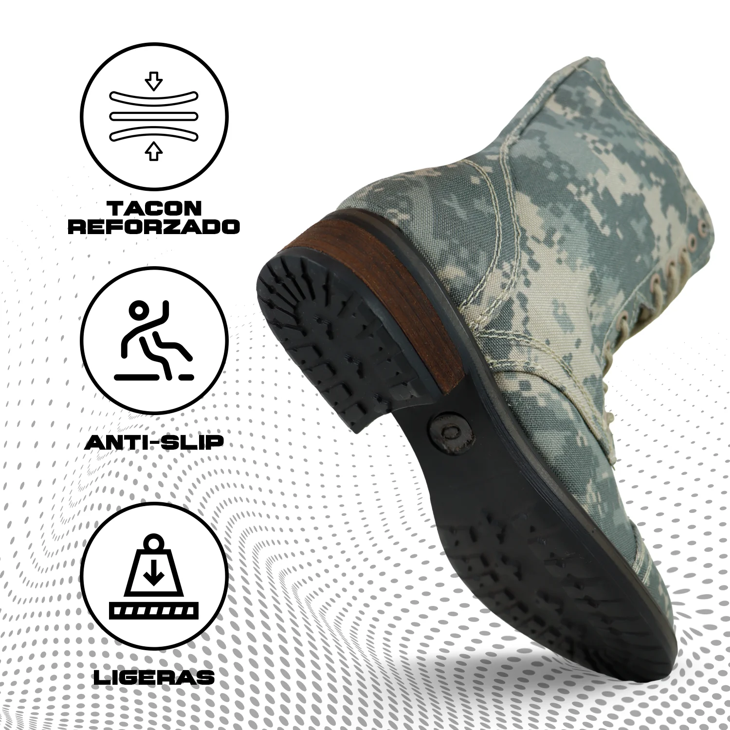 Botas Candem Mujer Dama Sixka 707 ACU - Imagen 8