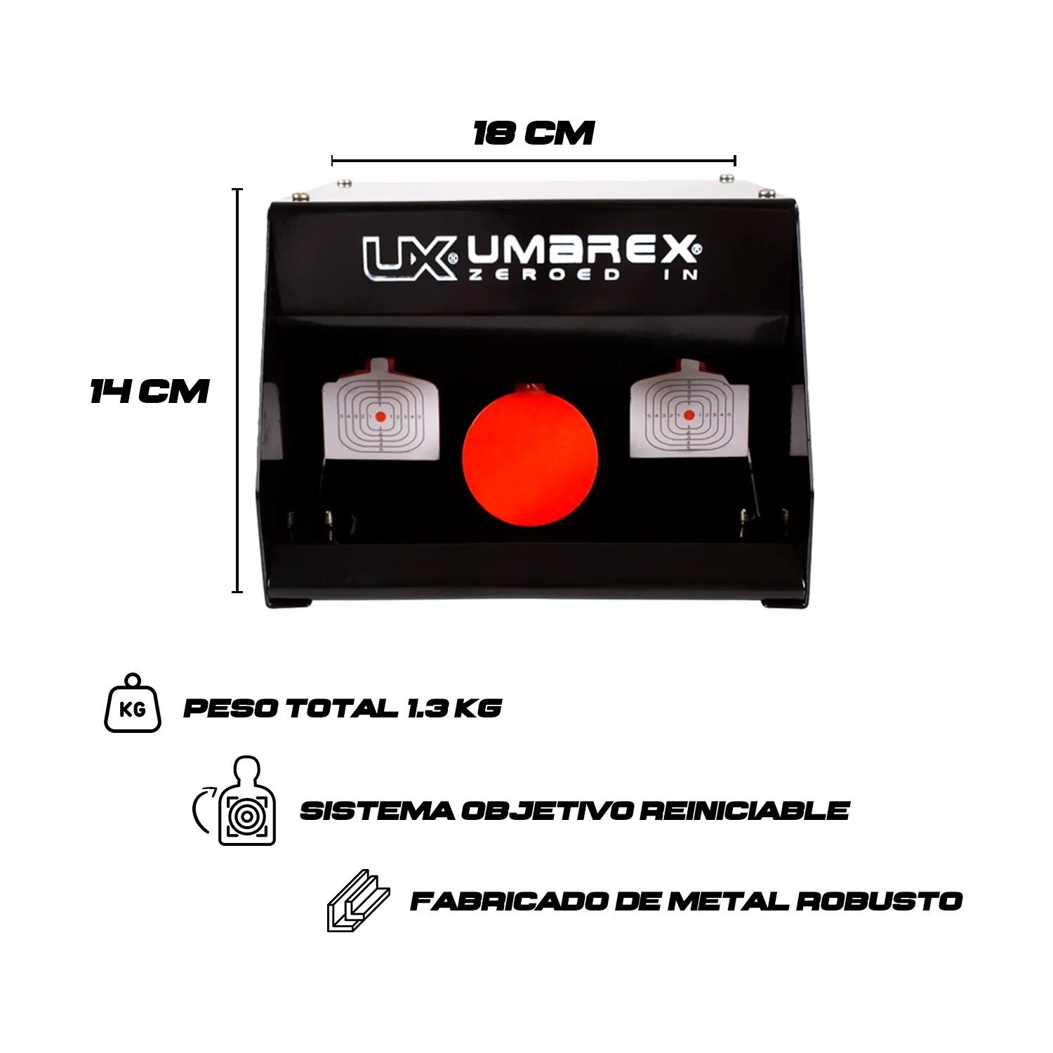 Tiro al blanco Umarex de Metal Trap Shot - Imagen 7