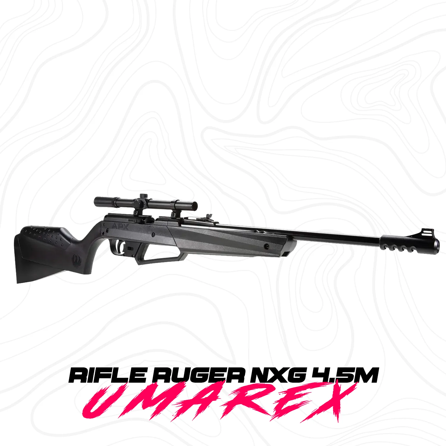 Rifle Carabina Umarex Ruger Nxg Apx 4.5 mm - Imagen 2