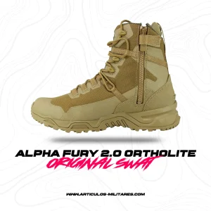 Botas Tácticas Alpha Fury 2.0 Ortholite ORIGINAL SWAT