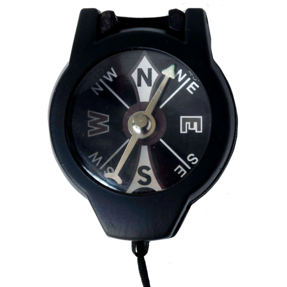 Brújula profesional plegable, de bolsillo, con tapa de vidrio, negro - Imagen 3