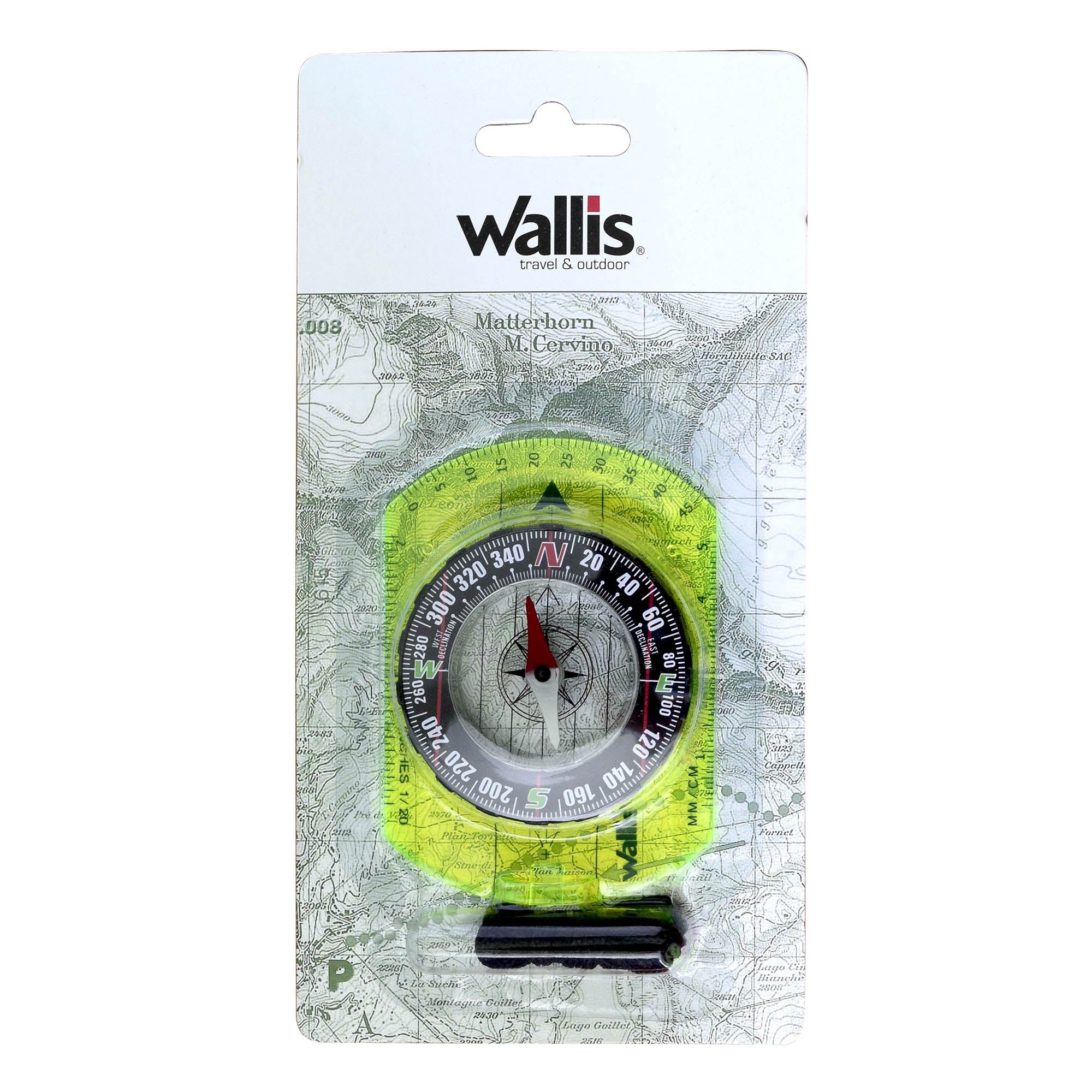 Brújula profesional, esfera giratoria y cordón para colgarCAMPISMO / Brújulas / Brújulas profesionales - Imagen 6