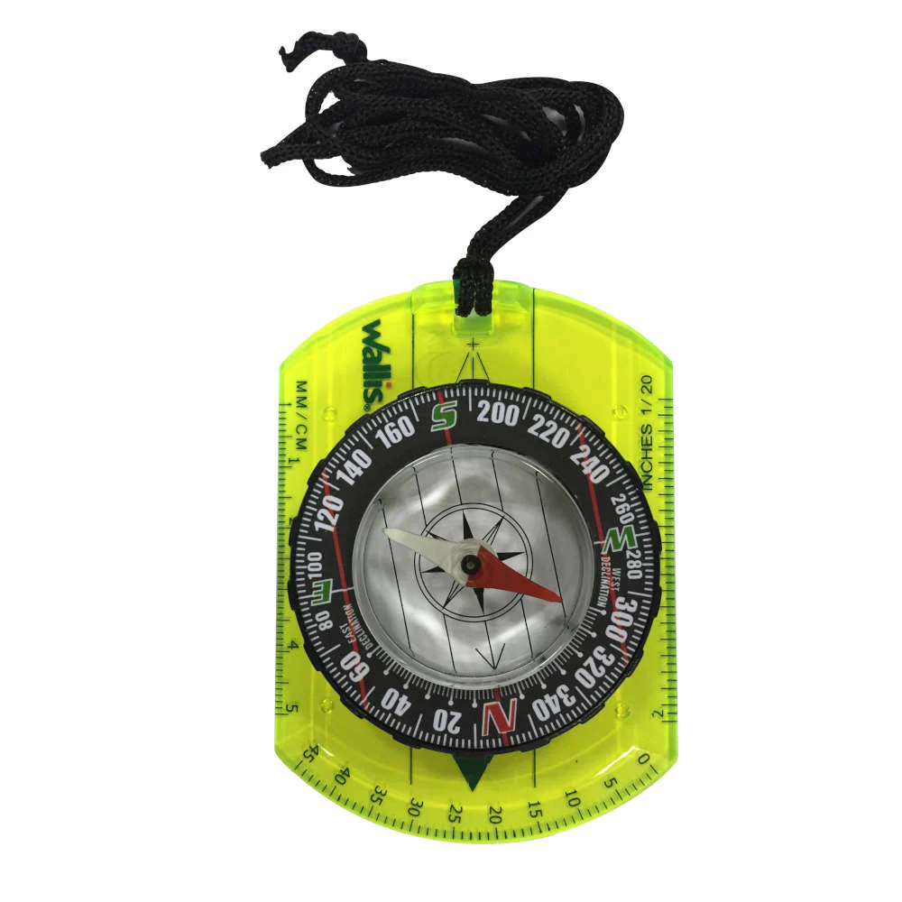 Brújula profesional, esfera giratoria y cordón para colgarCAMPISMO / Brújulas / Brújulas profesionales