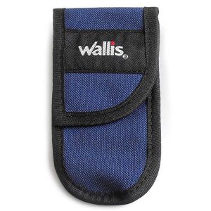 Funda Grande Para Navaja Azul Marino/Negra Wallis