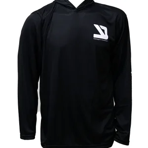 Camiseta Hoodie YKR "Blanks" UPF50+ Black