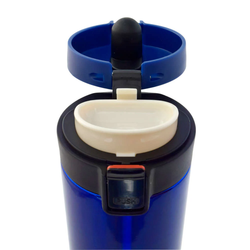 Termo Vaso Boton De Seguridad Acero Inoxidable 500 ml Wallis - Imagen 6