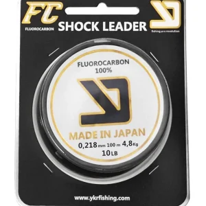 Línea de Fluorocarbono YKR "FC Shock Leader" 0,218mm / 100m