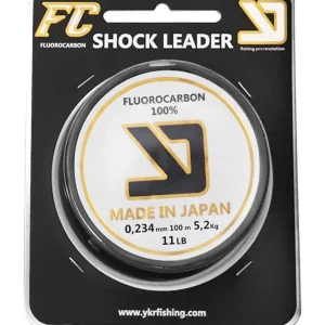 Línea de Fluorocarbono YKR "FC Shock Leader" 0,234mm / 100m