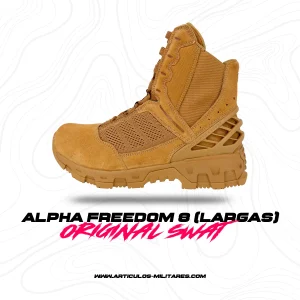 Botas Tácticas Alpha Freedom 8 Coyote (Largas) ORIGINAL SWAT
