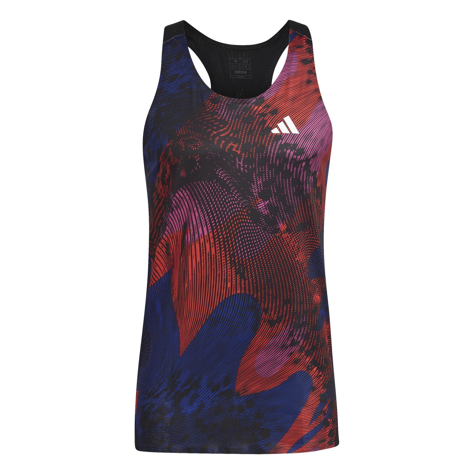 Camiseta sin mangas Adidas Adizero - Imagen 2
