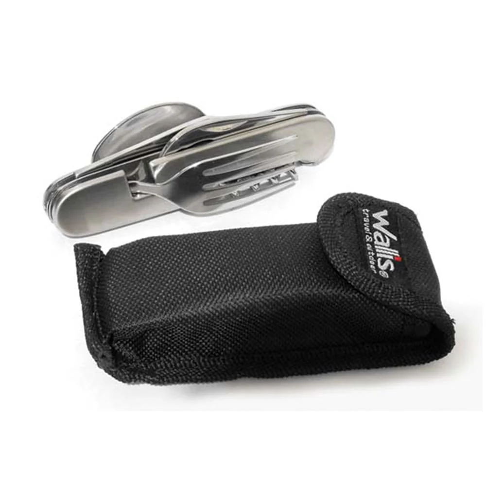 Cubierto con 8 usos, desprendible a 2 piezas, mango metal - Imagen 4