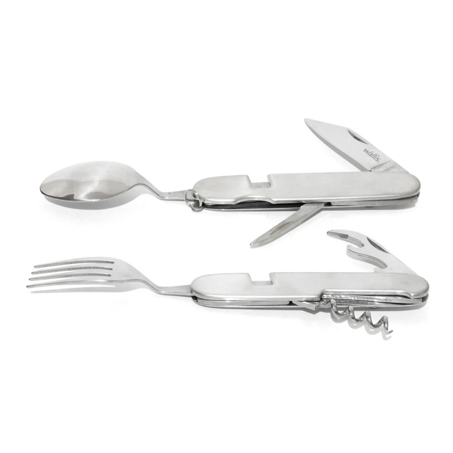 Cubierto con 8 usos, desprendible a 2 piezas, mango metal - Imagen 2