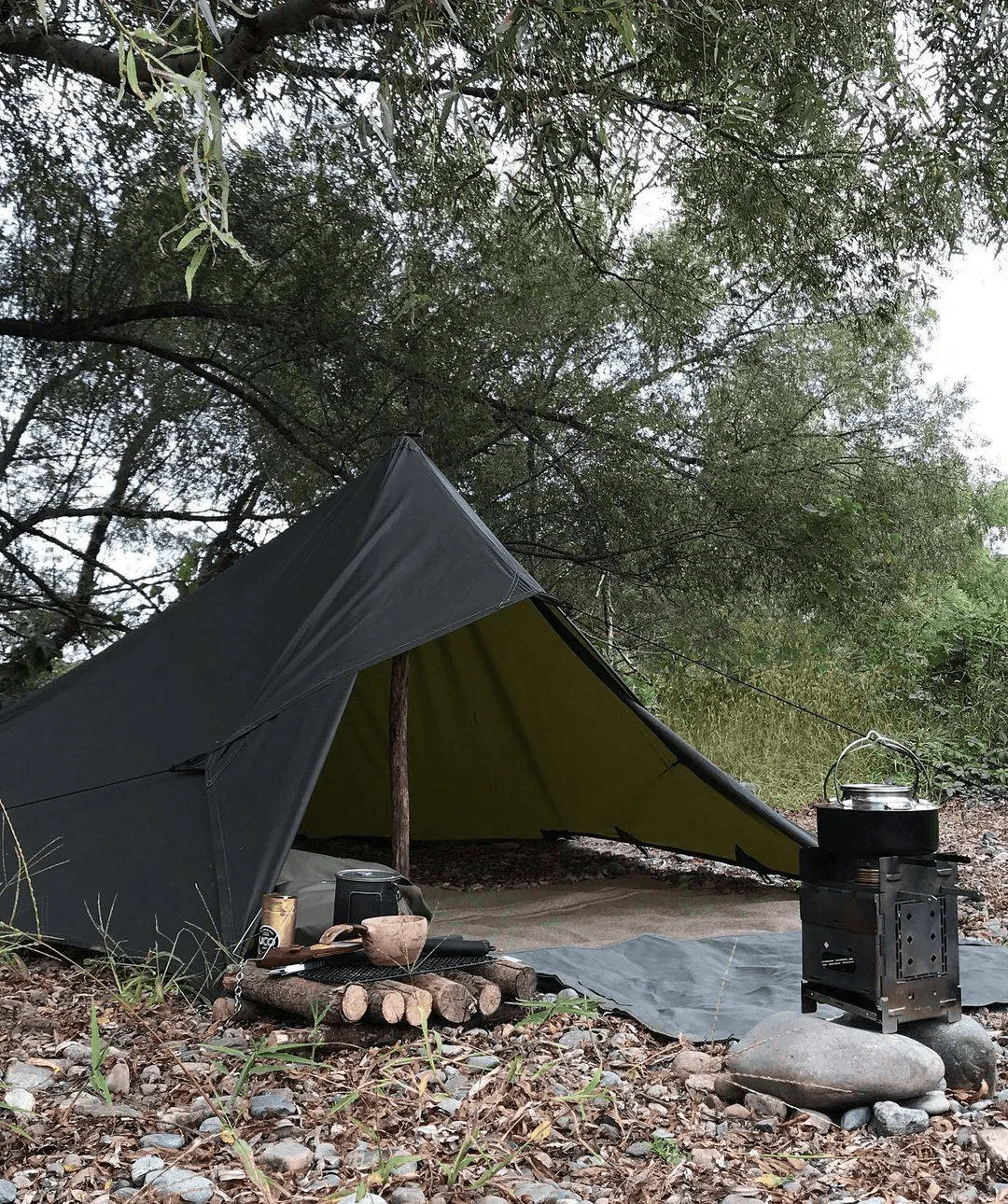 Lona de piel encerada Bushcraft España de 10x10 pies - Imagen 6