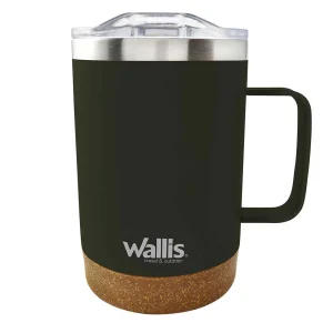 Taza Wallis Térmica Deslizante Antiderrames 350ml Acero