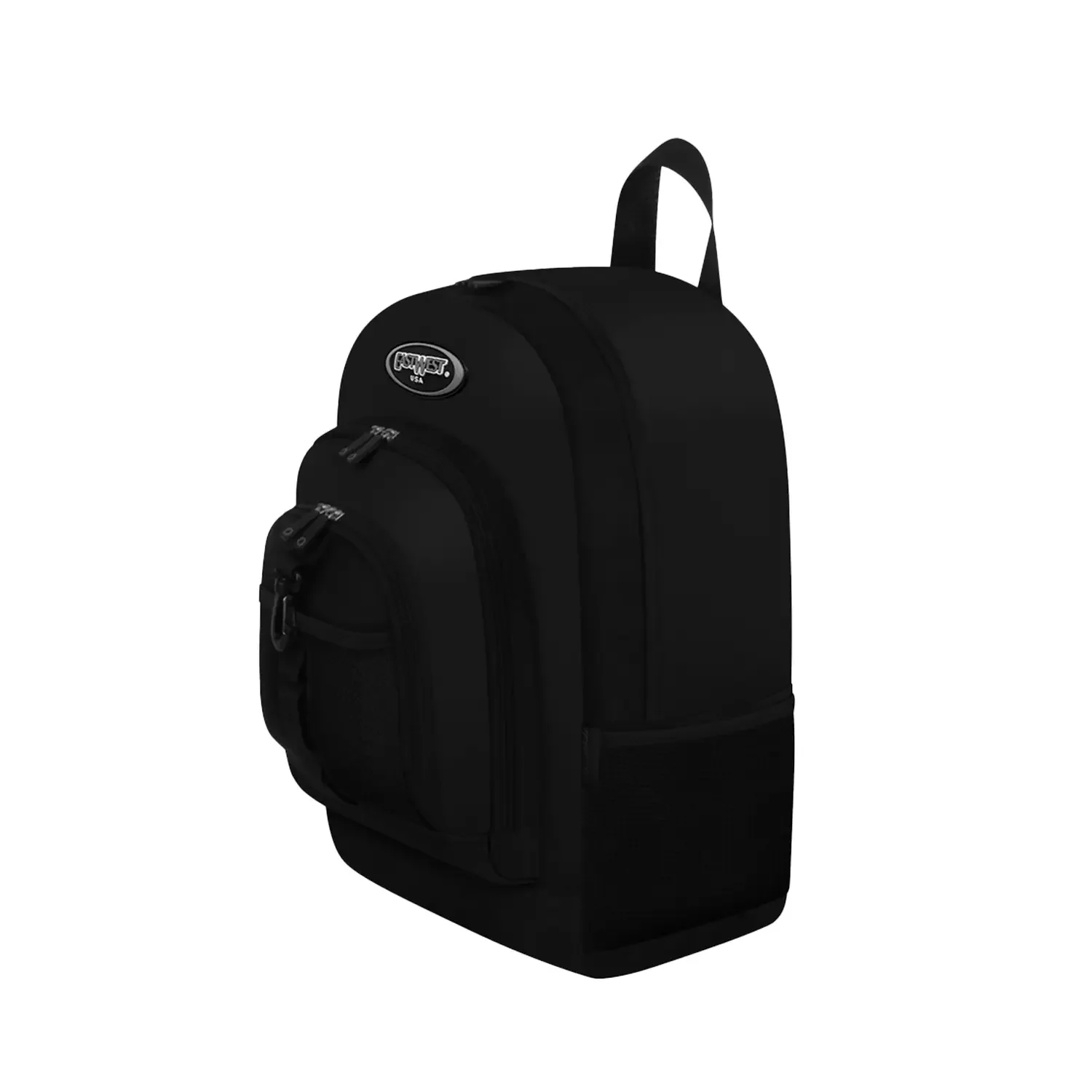 Mochila Escolar East West Con Gancho Porta Llavero Y Botella - Imagen 4