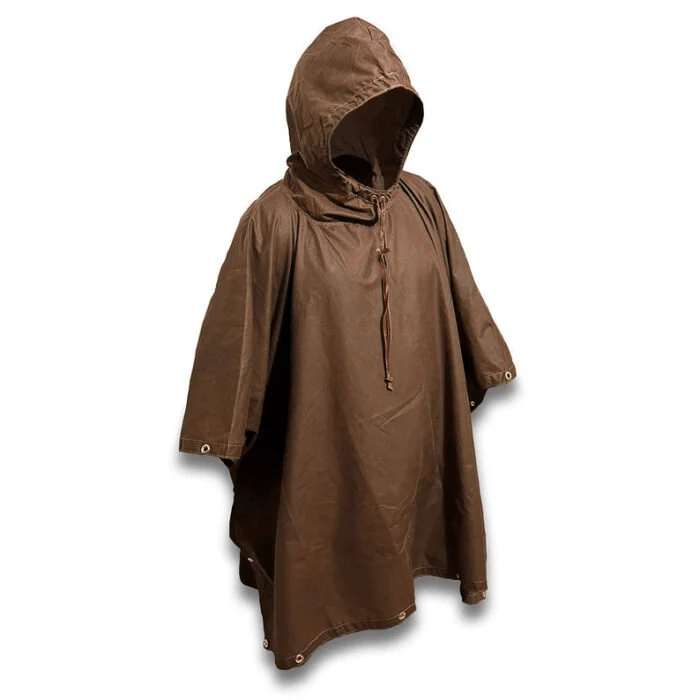 Oilskin Poncho Shelter - Imagen 9
