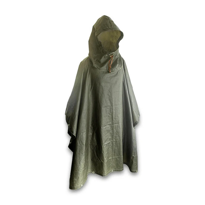 Oilskin Poncho Shelter - Imagen 5
