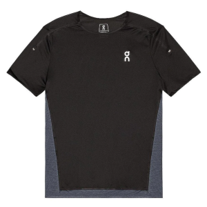 Camiseta On Performance-T Manga Corta Negro Gris Hombre
