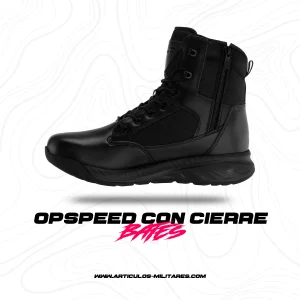 Botas Tácticas Opspeed Con Cierre BATES