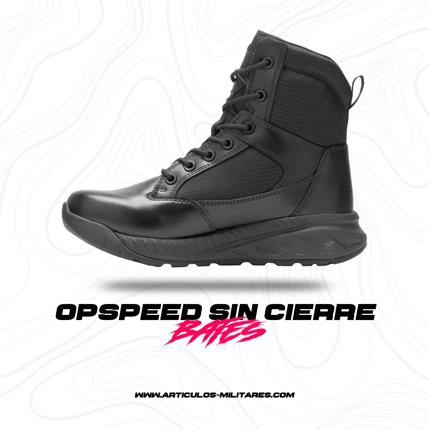 Botas Tácticas Opspeed Sin Cierre BATES - Imagen 2