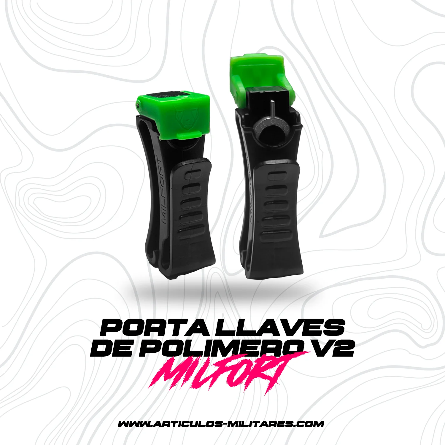 Porta Accesorios Gorra Llaves V2 Milfort - Imagen 2