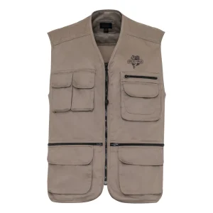 BLACK BASS Safari Chaleco Unisex Caqui A11055CAQ