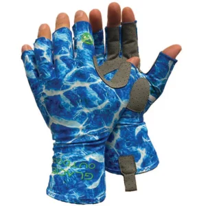 GLACIER OUTDOOR Guantes Islamorada Sun Blue Water Camo 079BC