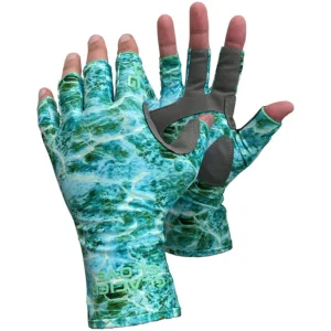 GLACIER OUTDOOR Guantes Islamorada Sun Green Water Camo 079VR