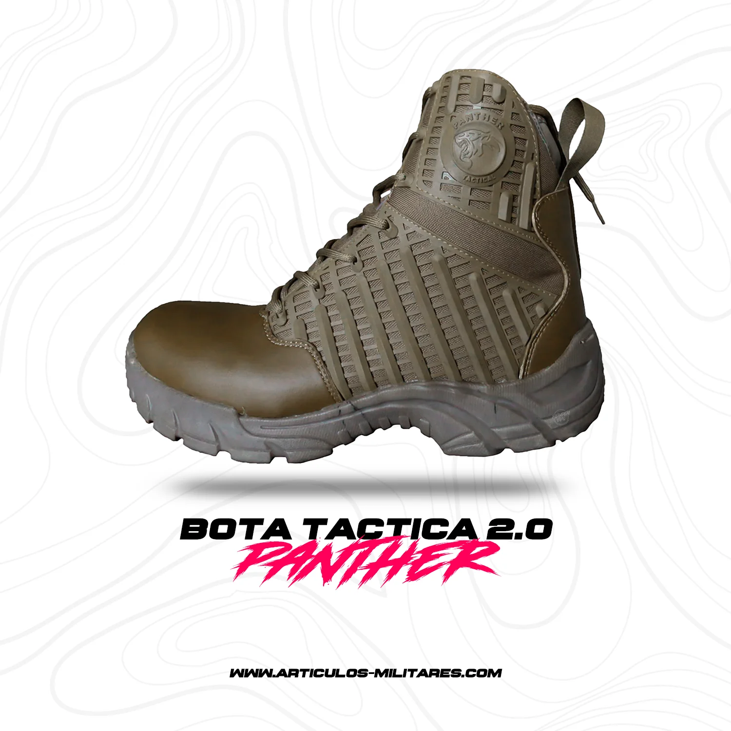 Bota Táctica 2.0 Coyote Corta Panther - Imagen 2